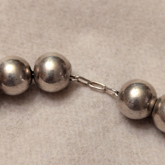 Vintage Sterling Silver Bracelet - Picture 6 of 6